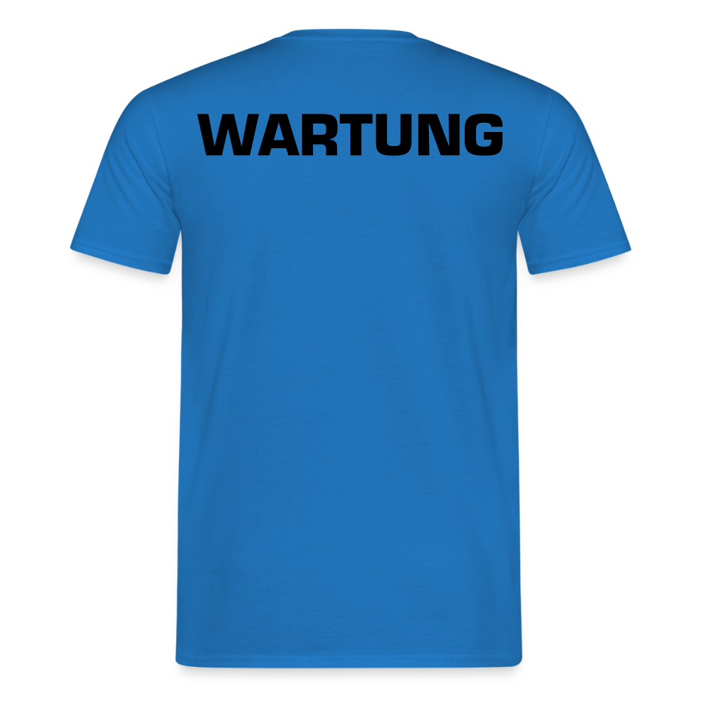 Wartung - Royalblau