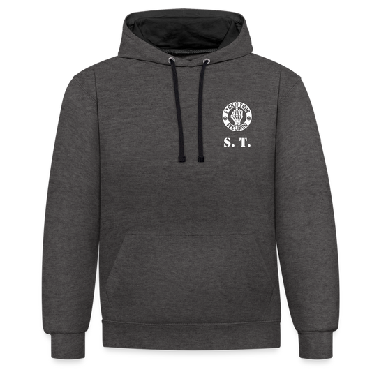 Hoodie ST - Anthrazit/Schwarz