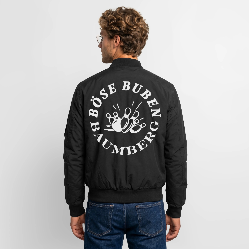 Böse Buben Bomberjacke - Schwarz
