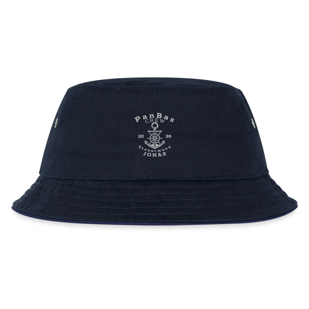 Kinder Bucket Hat Steuermann - navy/navy