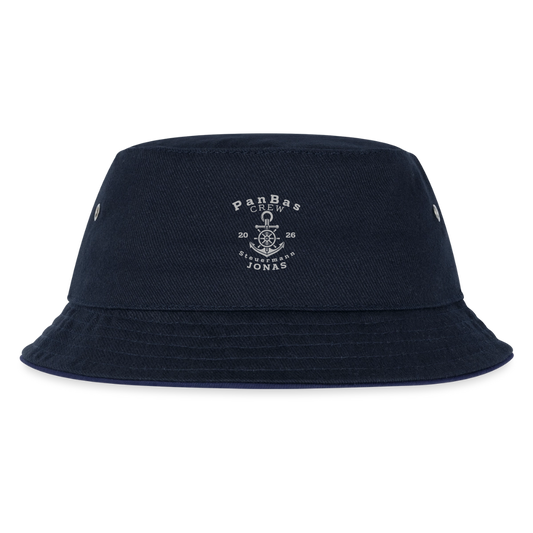 Kinder Bucket Hat Steuermann - navy/navy