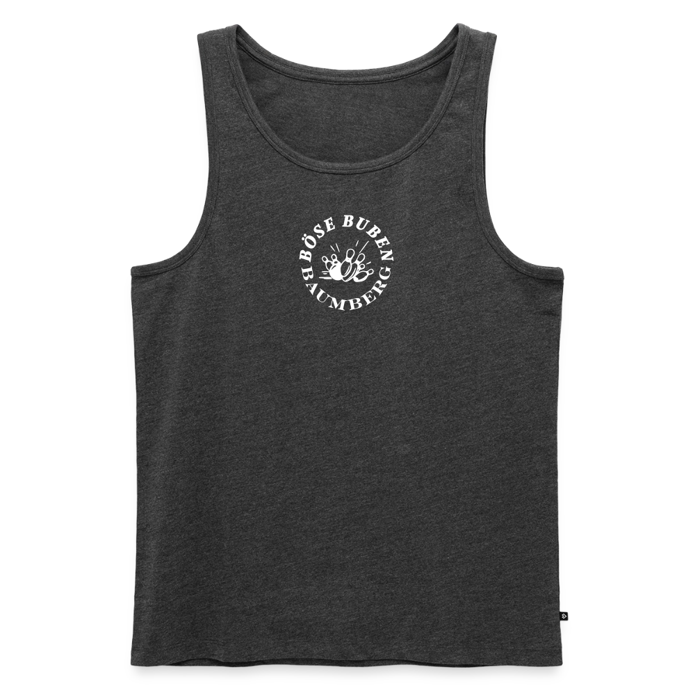 Böse Buben Tank Top - Anthrazit meliert