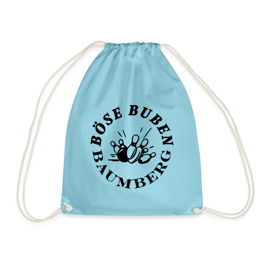 Böse Buben Turnbeutel - Aqua