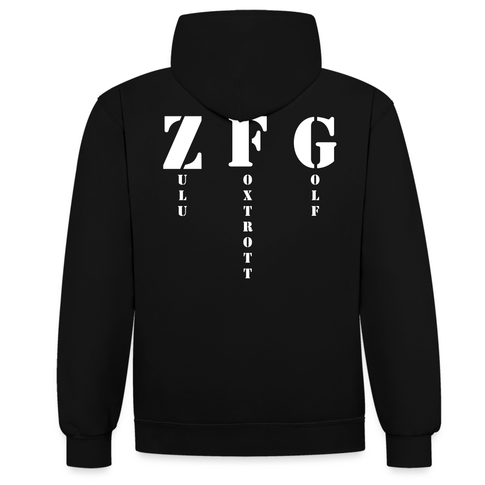 Hoodie DB - Schwarz/Gold