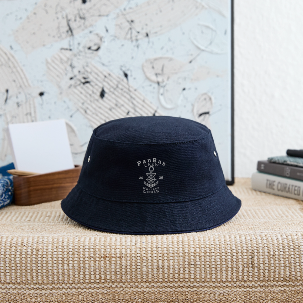 Kinder Bucket Hat Matrose - navy/navy