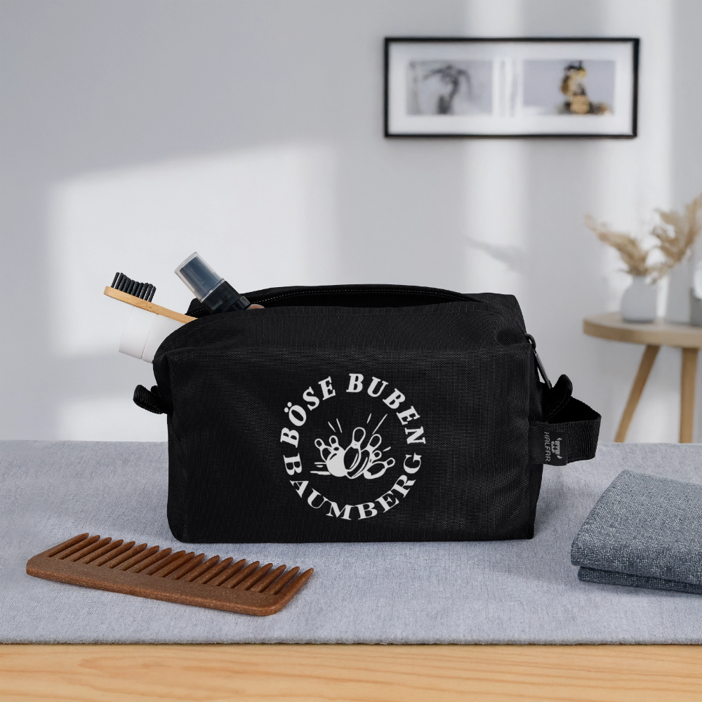 Böse Buben Kulturtasche - Schwarz