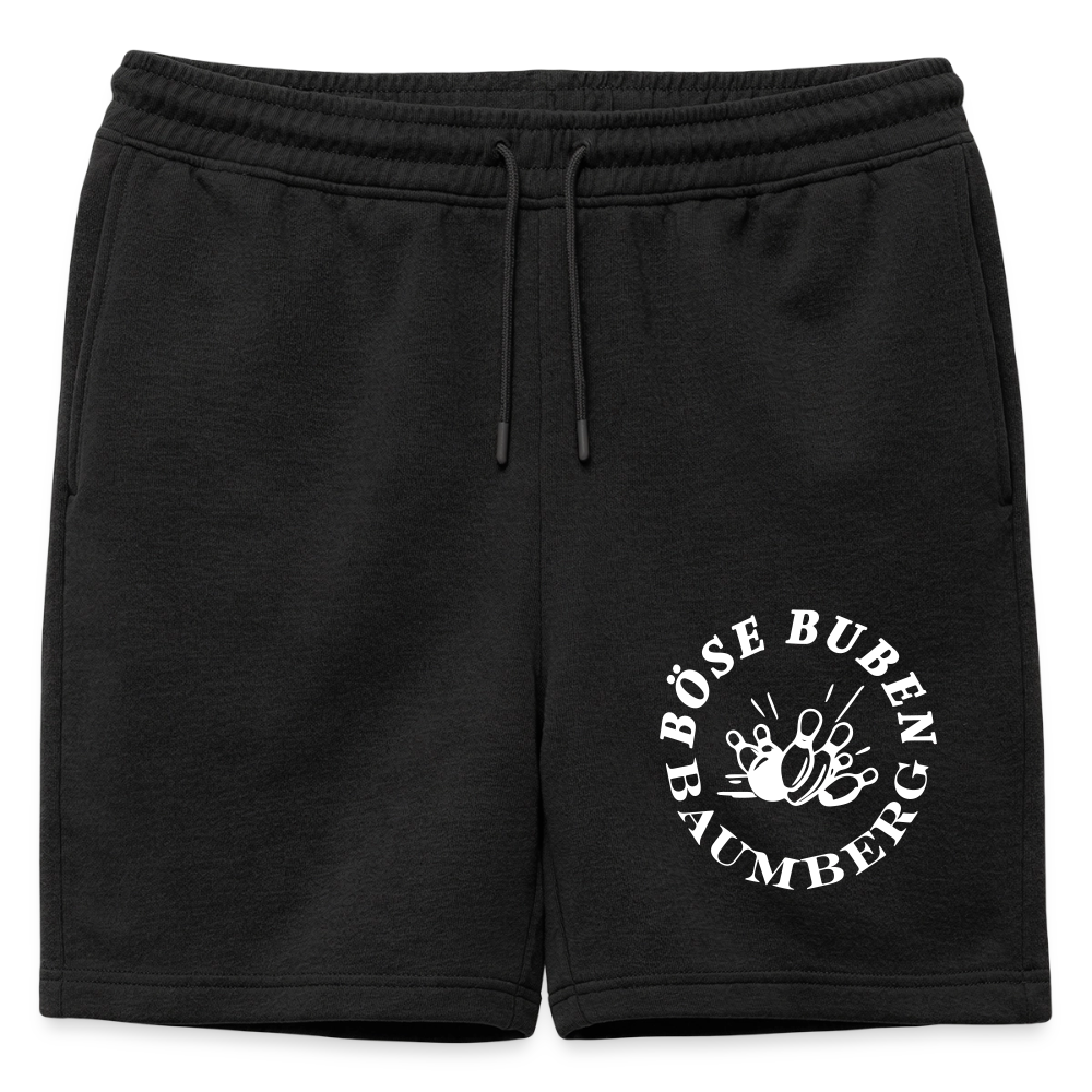 Böse Buben Sweatshorts - Schwarz