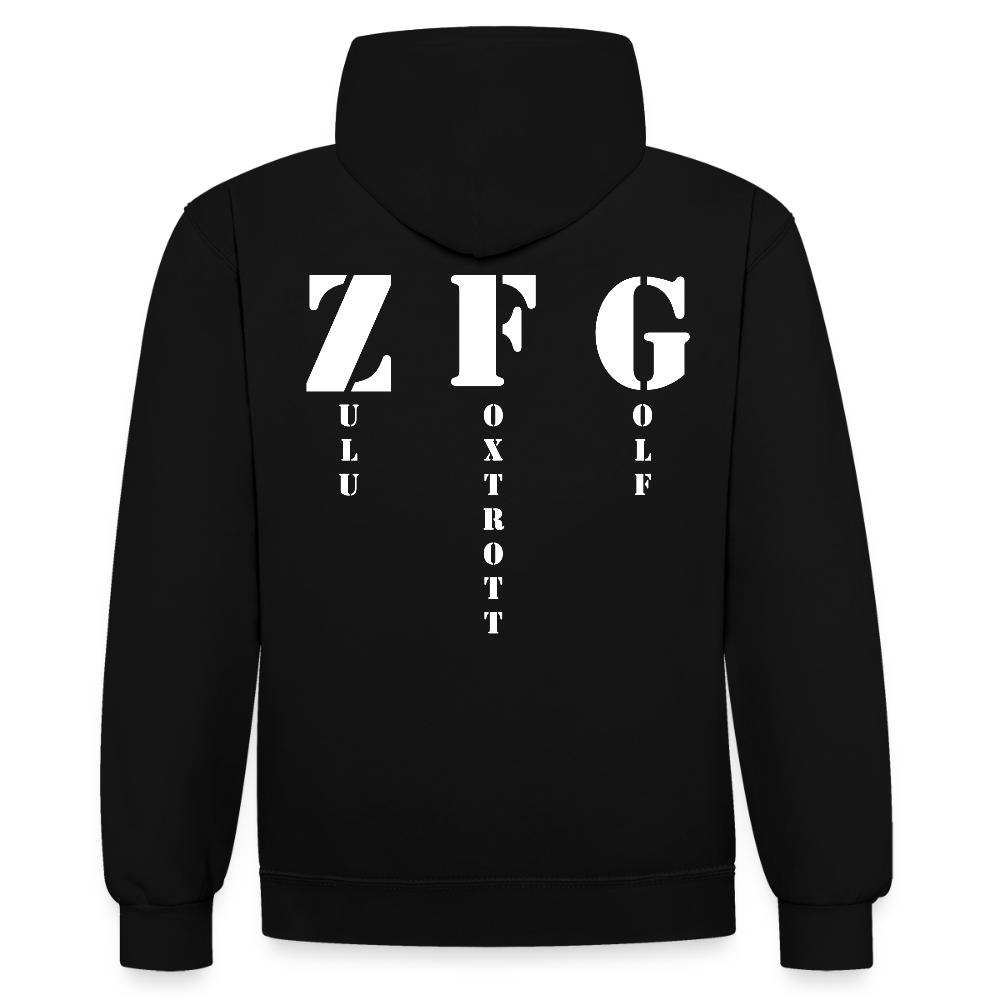 Hoodie ML - Schwarz/Gold