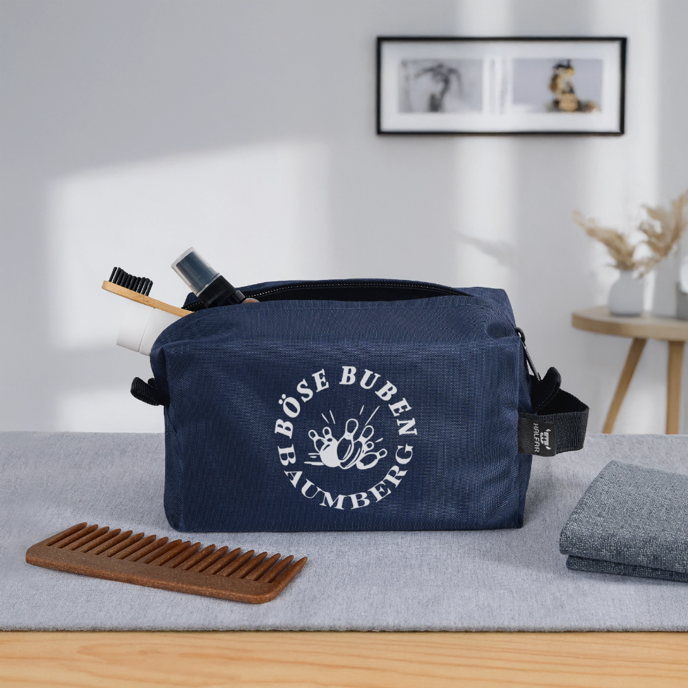 Böse Buben Kulturtasche - Navy