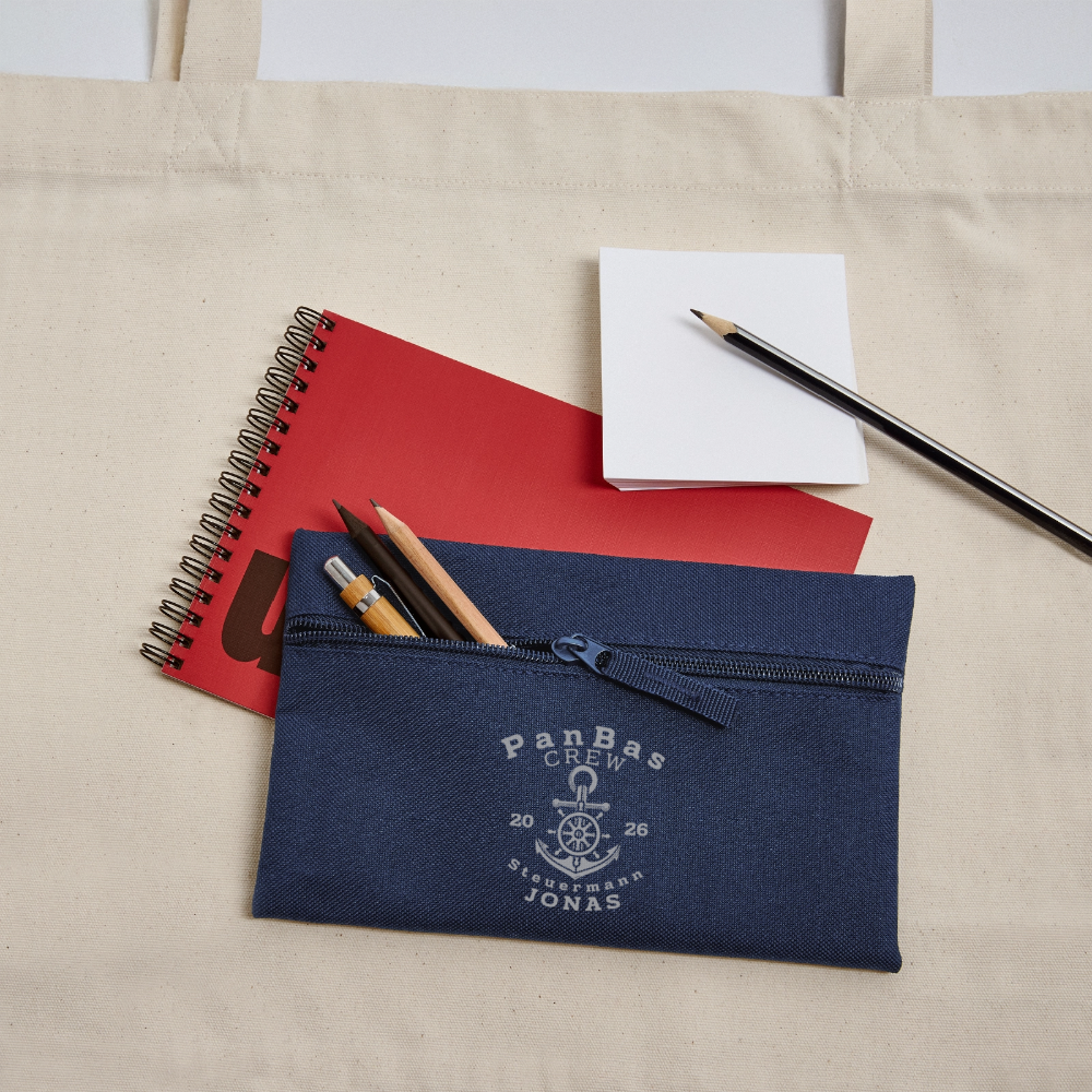 Federtasche Steuermann - Navy