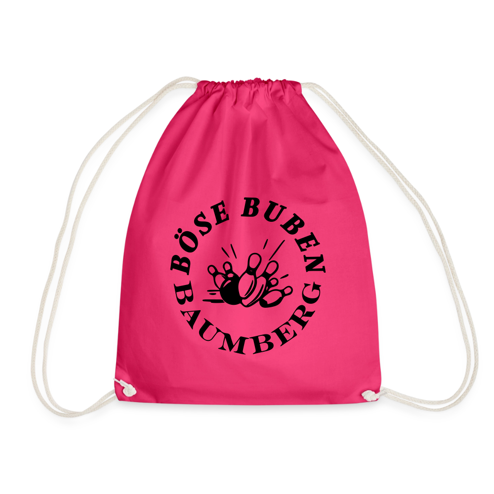 Böse Buben Turnbeutel - Fuchsia